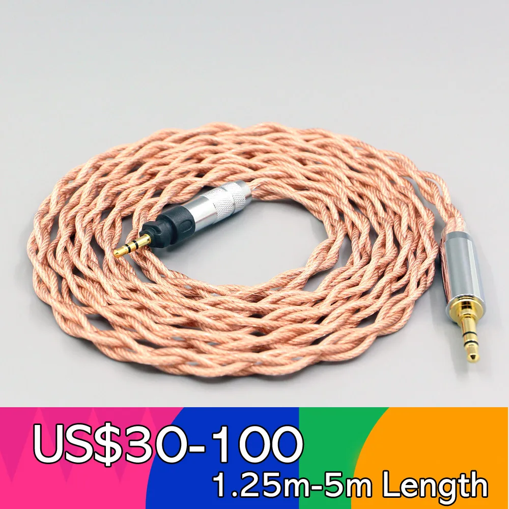 

Graphene 7N OCC Shielding Coaxial Mixed Earphone Cable For Shure SRH840 SRH940 SRH440 SRH750DJ Philips SHP9000 SHP8900 LN007793