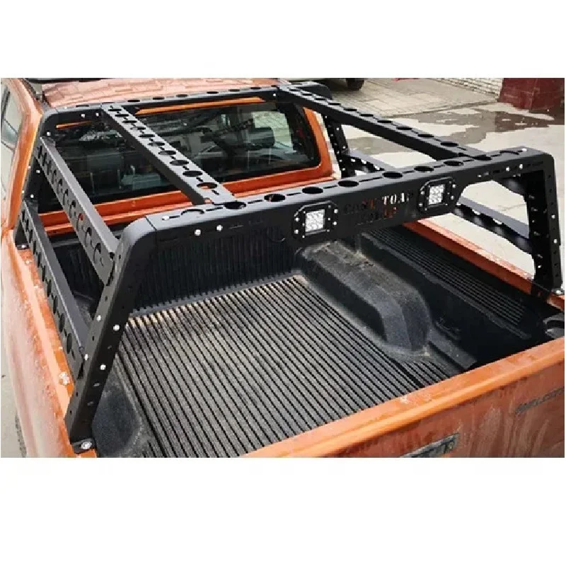 

Universal 4X4 Steel Cargo Cer Basket Car Roof Rack For Pickup Trucks Bed Rack