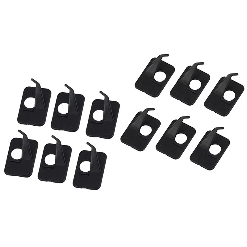 6PCS Arrow Rest for Right Hand Recurve Bow Portable Training Accessories with Self Sticking Tape for Easy Setup