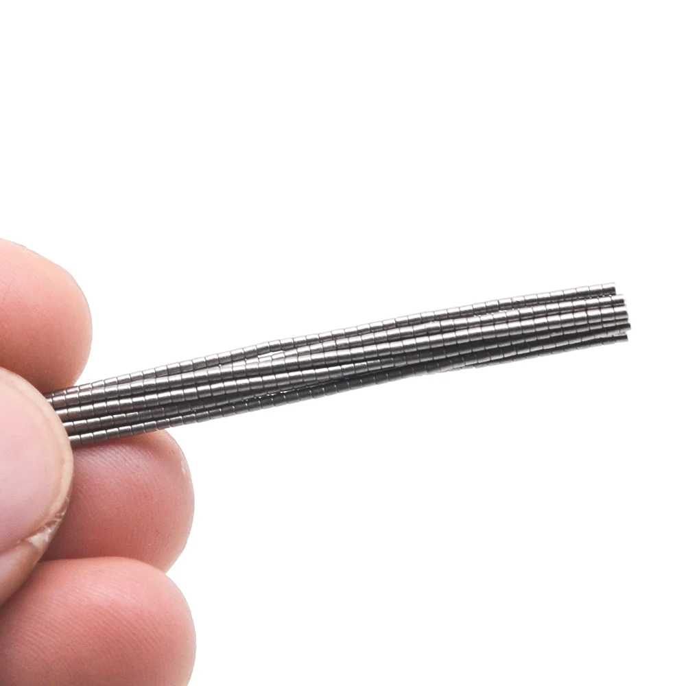 10/100/200/500/1000/20000PCS 1x1mm Mini Small Round Strong Magnets N35 Rare Earth Neodymium Magnet 1x1 Permanent Magnet Disc 1*1