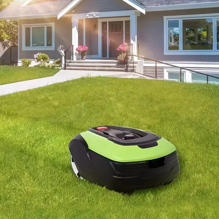 ELUEYES Garden Cordless Automatic Gps Robotic Lawn Mower Battery Electric Remote Control Robot Lawn Mowers For Grass Cutting