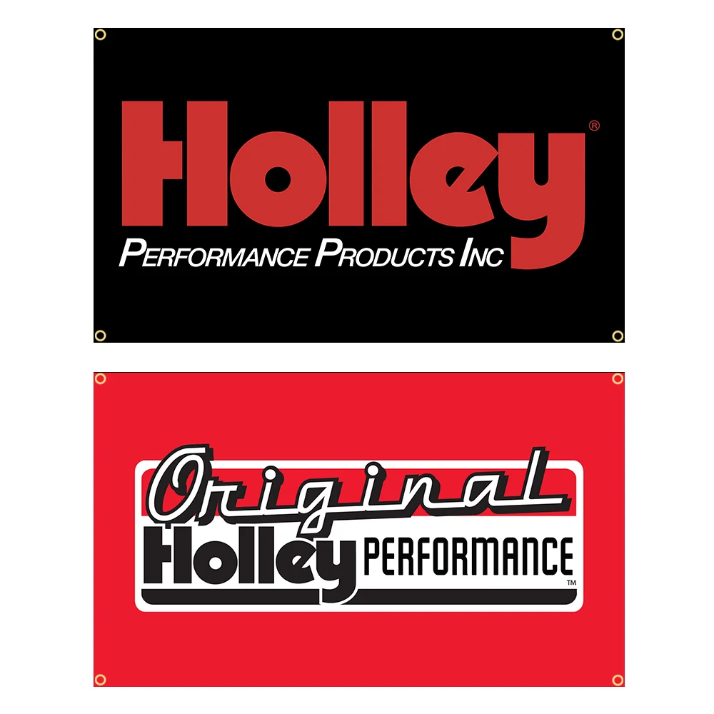 90X150cm Holleys PERFORMANCE PRODUCTS INC Flag Polyester Printed Racing Car Decoration Banner Tapestry