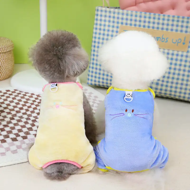 

Dog coat pet spring and summer clothes cat clothes suitable for Teddy Bichon small dogs