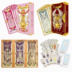 Karty Captor Sakura 1 zestaw karta sakury nowe figurki cowow karty Cosplay Deluxe Edition Anime rekwizyt zabawka podarunkowa Taort