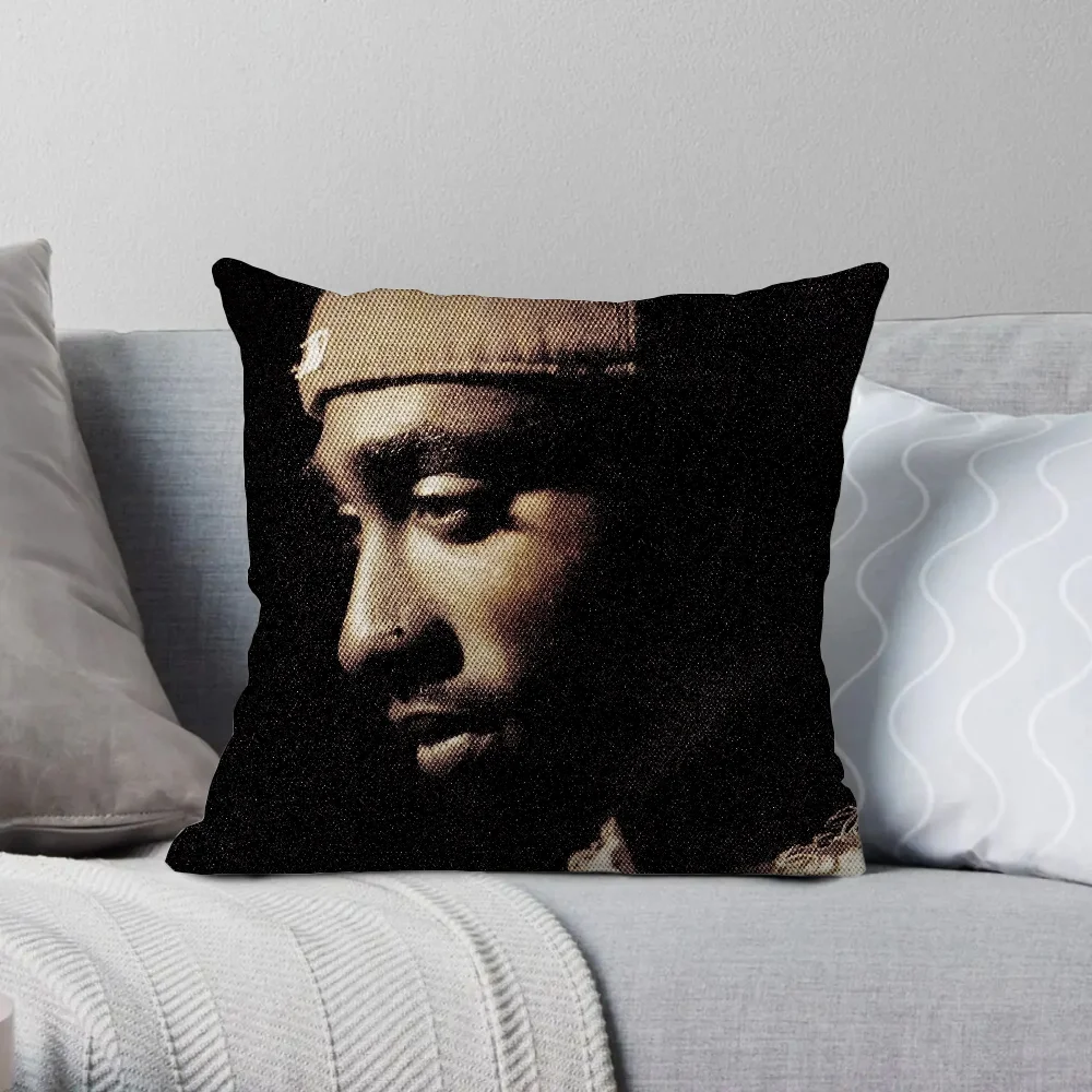 T-Tupac Amaru ShakurS Ornamental Pillows for Living Room Decorative Pillowcases 40x40 Pillowcase 40*40 Pillow Hugs Cushions Sofa