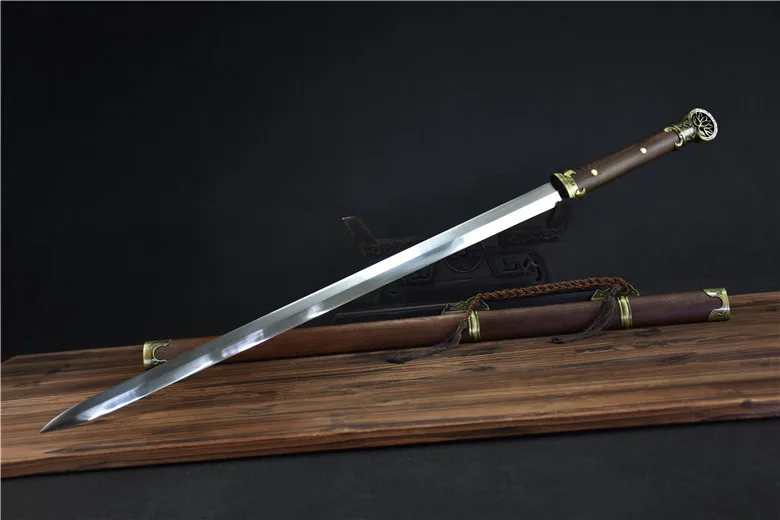 112cm steel made of real sword hand-forged 1.3 kg Pei Donglai sword Chinese movie kung fu sword cold weapon self-defense katana