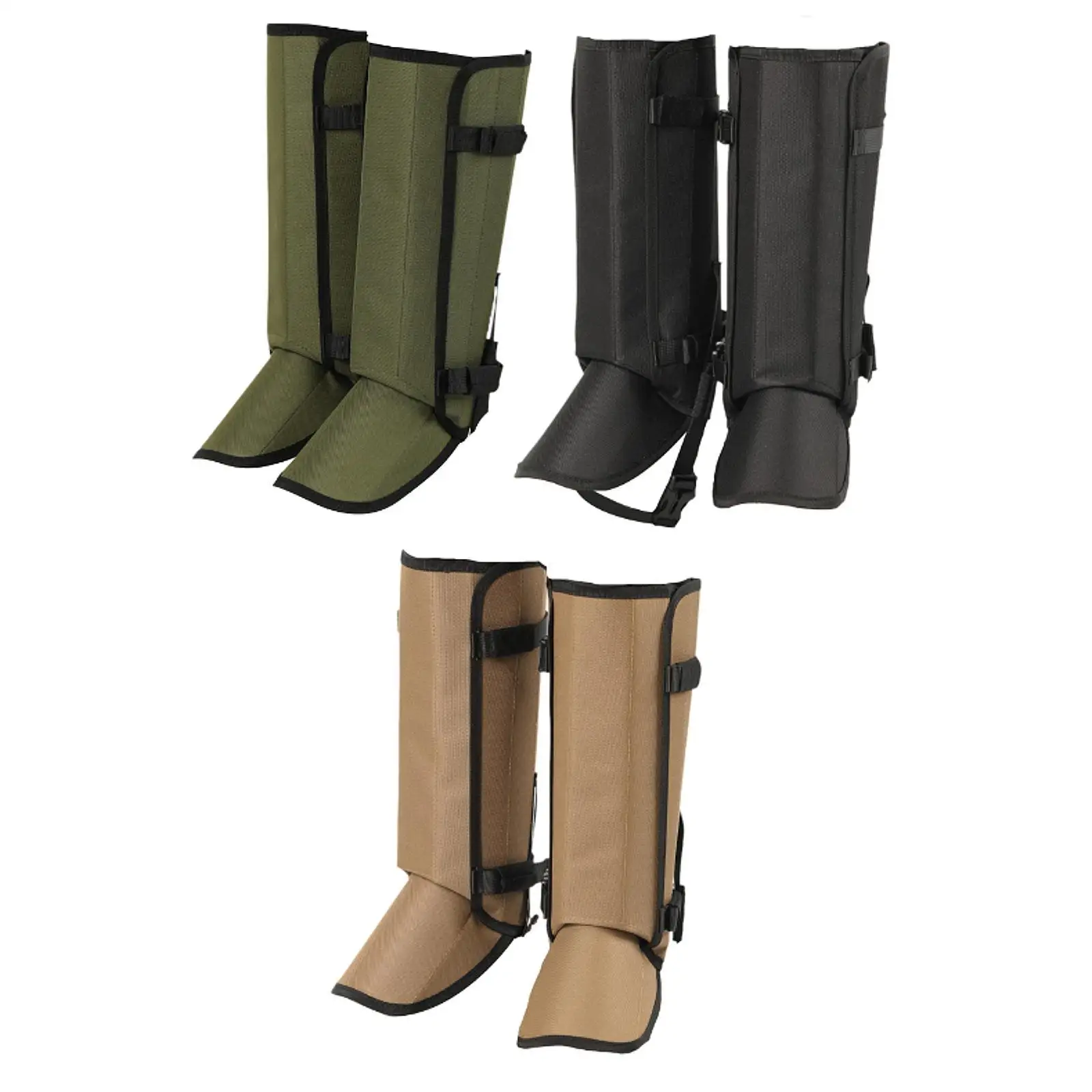 

2x Leg Gaiters Leg Protectors Tear Resistant Waterproof Unique Portable Boot