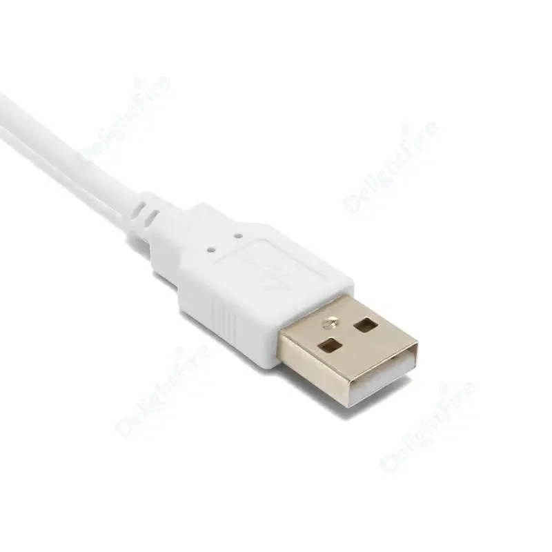 Wtyczka USB 5V 3A Przełącznik dotykowy Ściemniacz LED Przedłużacz kabla zasilającego Złącze USB dla 2835 5050 Jednokolorowa taśma LED