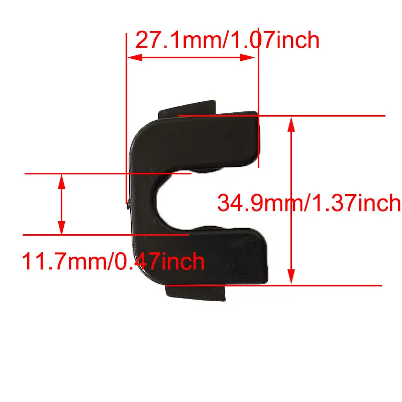 2X Rear Parcel Shelf Pivot Hinge Clip For  Ford Fiesta MK7 Fiesta MK8 Focus MK3  C-Max MK1&2  Mondeo MK4