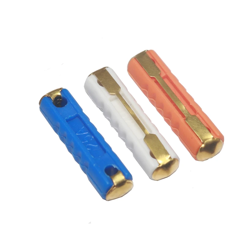 【30-10PCS】5A 8A 16A 20A 25A 30A AMP 6mm Blade Bakelite Classic Ceramic Fuse