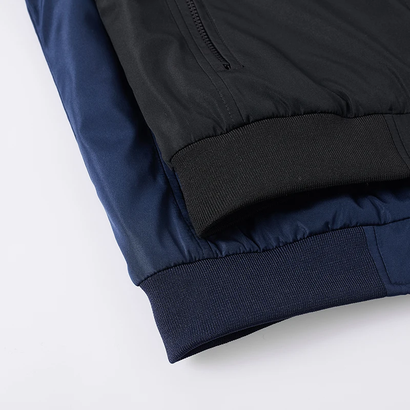 Luxuriöse, dicke Winterjacke für Herren, Business-Parka, thermische, warme Winterjacken für Herren, 3XL, winddicht, mit Stehkragen, Herrenmäntel – Detail 14