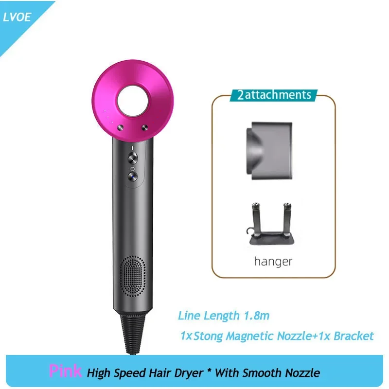 Leafless Hair Dryer High Speed Anion Hair Dryer Constant Temperature Portable Quick Dry Professional Hair Care Negative Lon