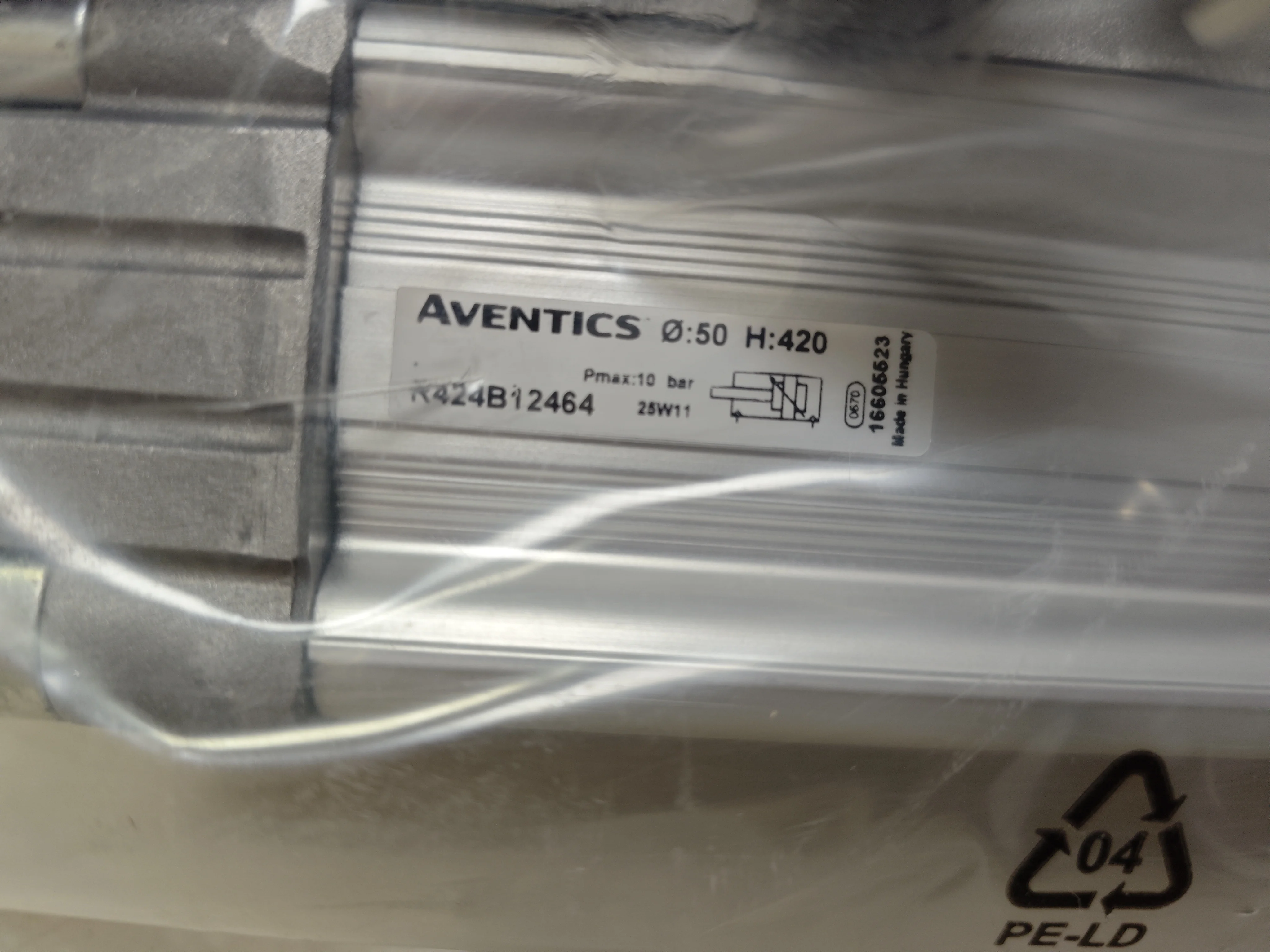 R424B12464/R480684469 High-speed stretching cylinder  AVENTICS  suit for Stretch blow molding machine