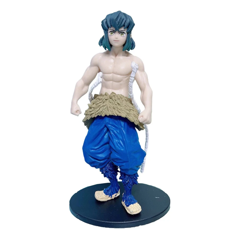 애니메이션 피규어 귀멸의 칼날 액션 피규어 장난감 귀멸의 칼날 인형 탄지로 네즈코 젠이츠 피규어 이노스케 전사 PVC 모델 장난감