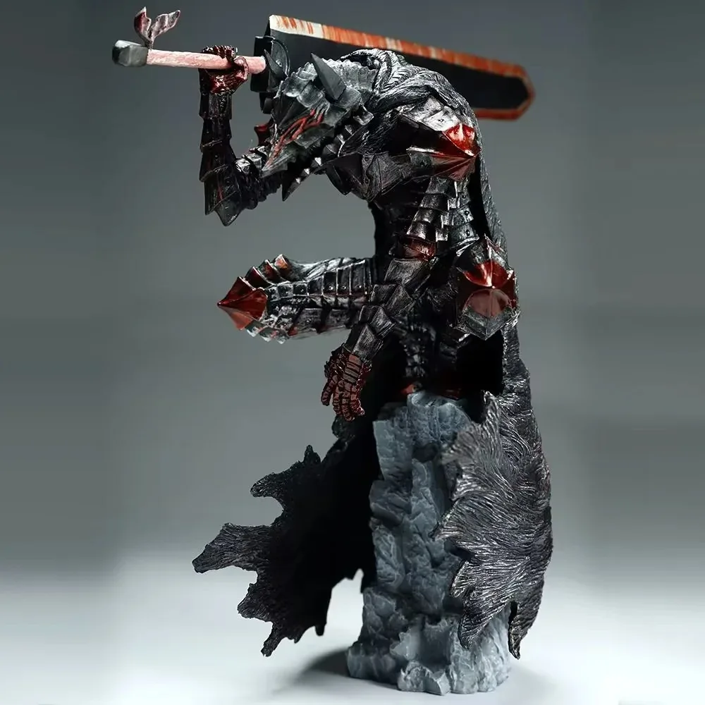 25cm Berserk Guts L Berserker Armor Berserk Black Swordsman Anime Figure Action Figure Figurine Collection Model Doll Toys Gift