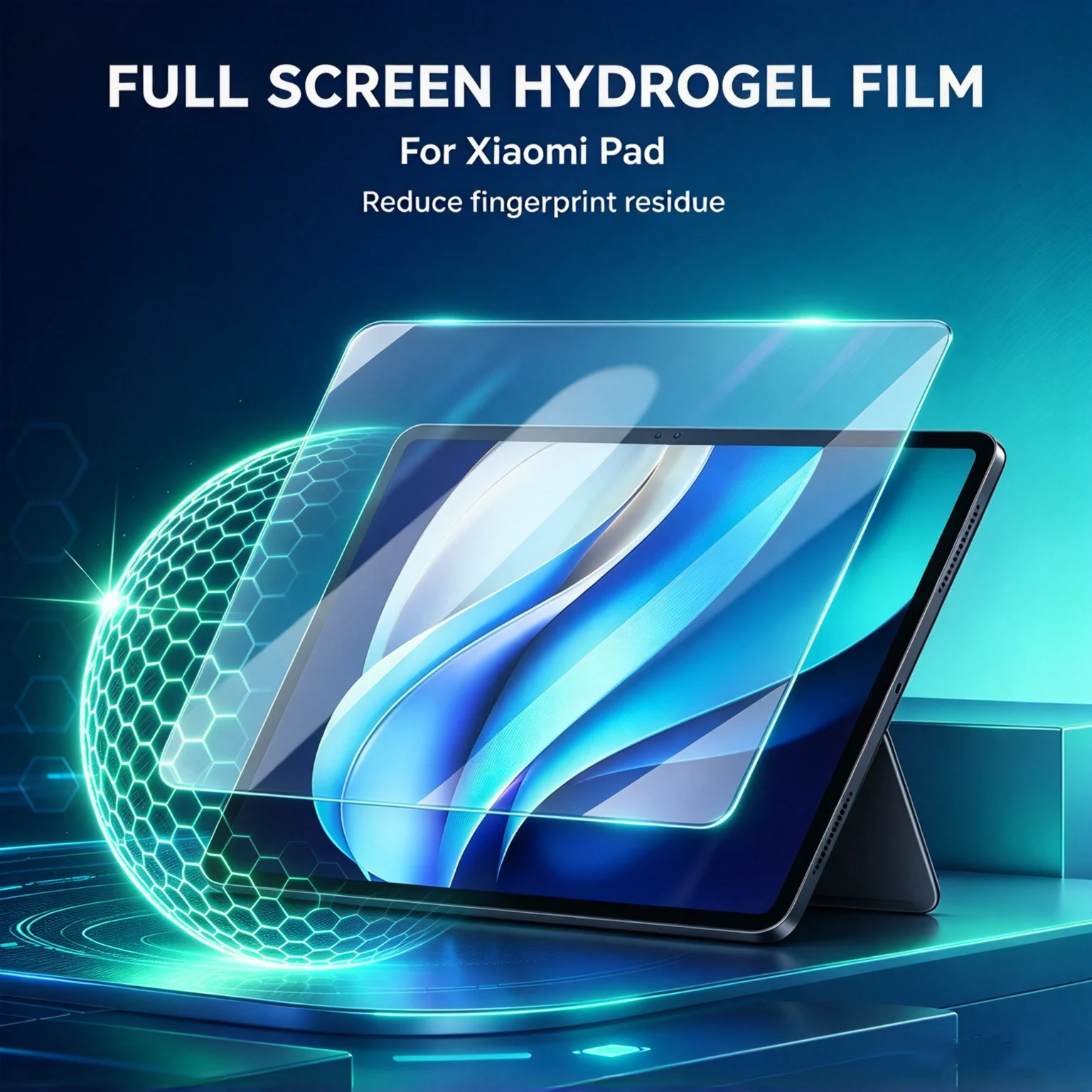 Full Screen Tablet Hydrogel Screen Protector For Xiaomi Pad 6S Max 7 5 Pro 12.4inch For Redmi Pad 10.6inch Anti Fingerprint Film