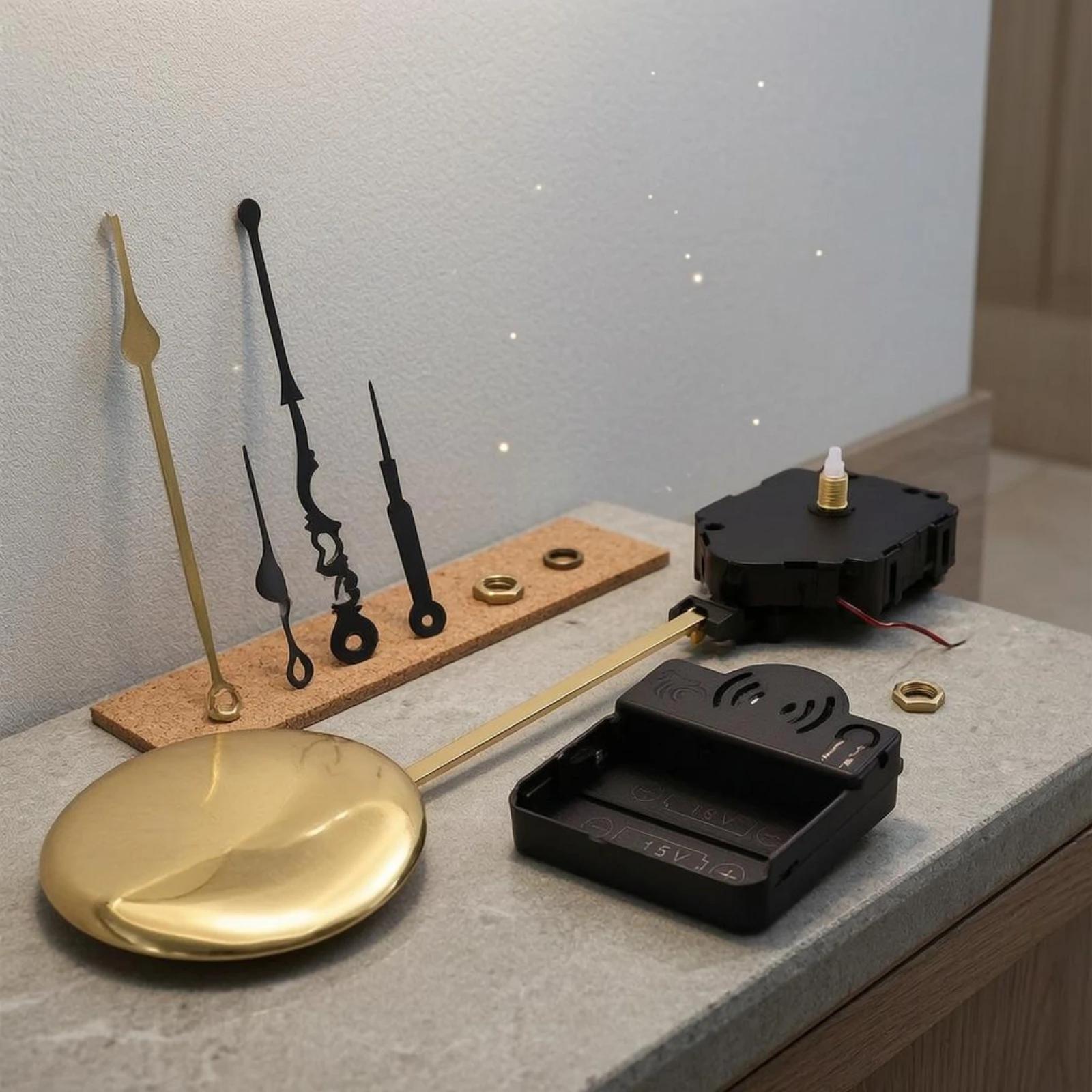 Westminster Chime Movement DIY Quartz C-Lock Movement Quartz C-Lock Kit Includes Hands Home Goods Repair