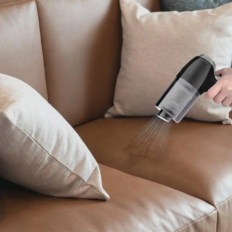 Rechargeable Car Vacuum Hand Vacuum Cordless 6000Pa Mini Portable Vacuum Cleaner Includes Dust Brush And Charging Cable