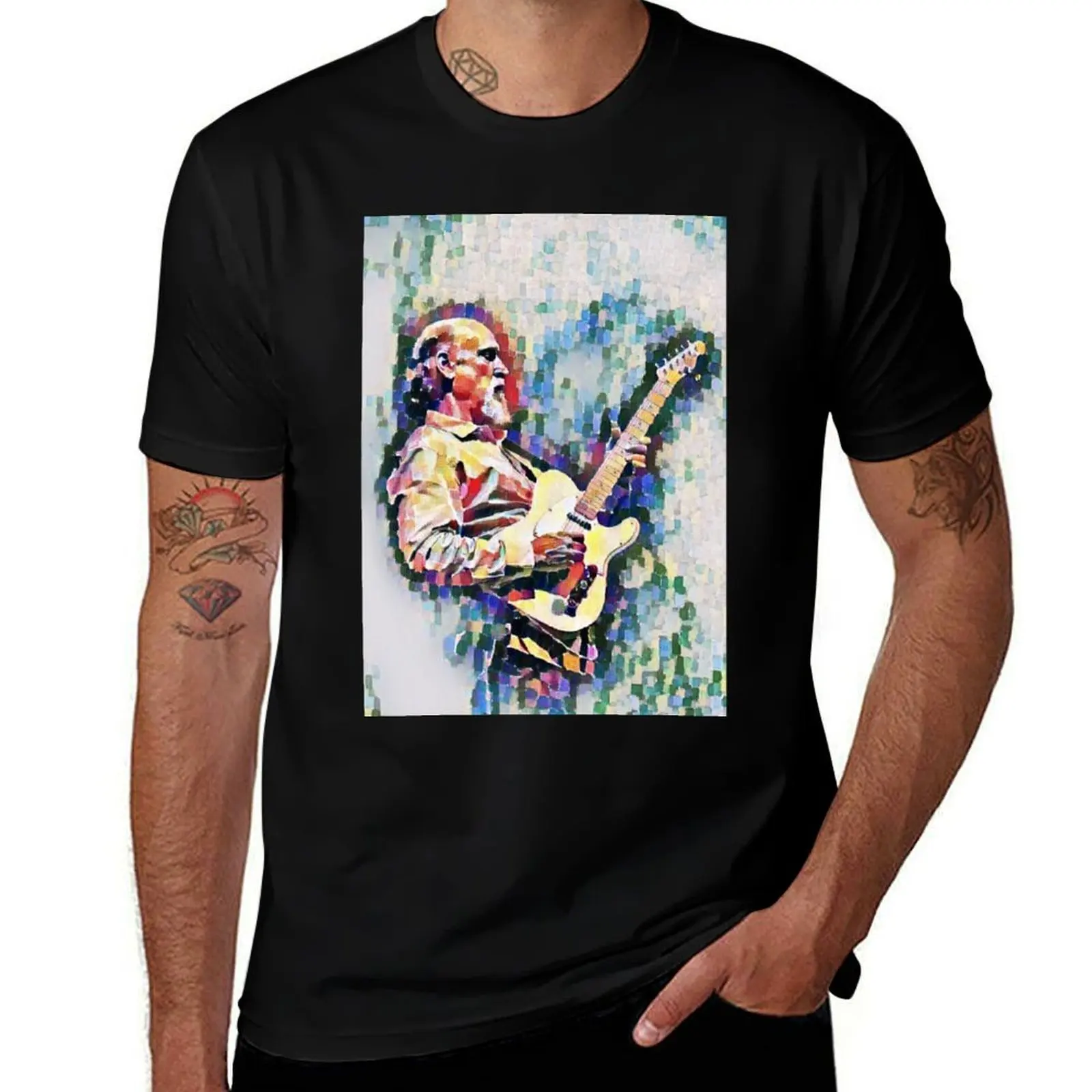 John Scofield Painting T-Shirt Essential Solid Color T-Shirt