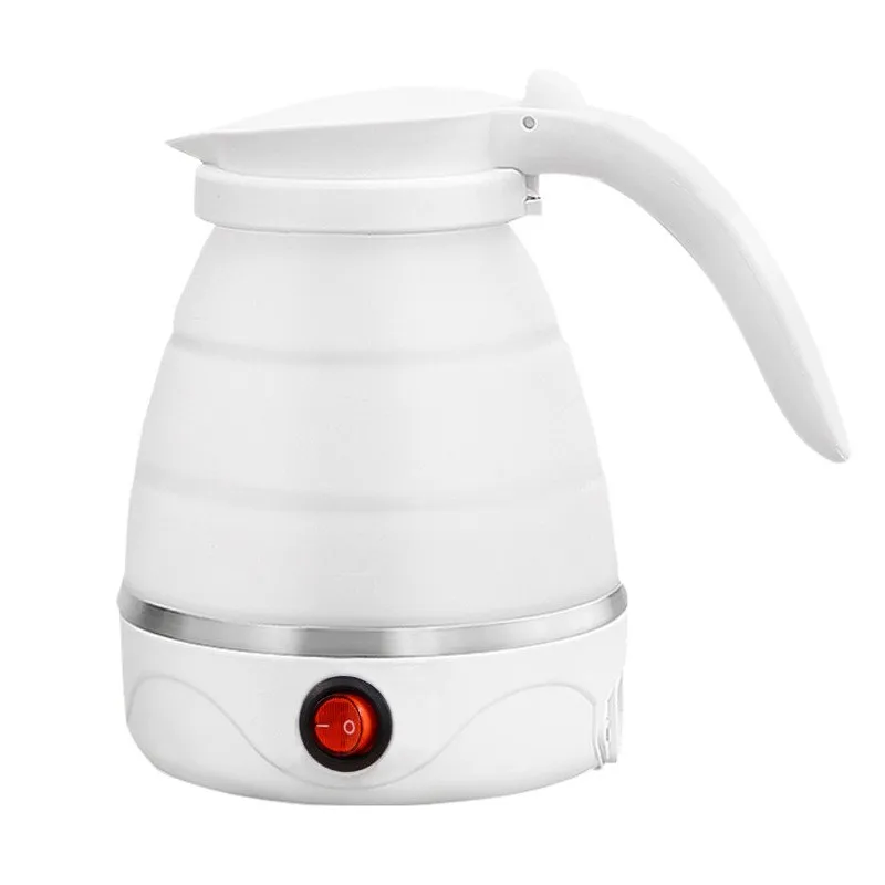 B47B-Quick Heating, Auto Shut-Off, Portable Silicone Electric Kettle For Travel-Collapsible, 0.6L UK Plug