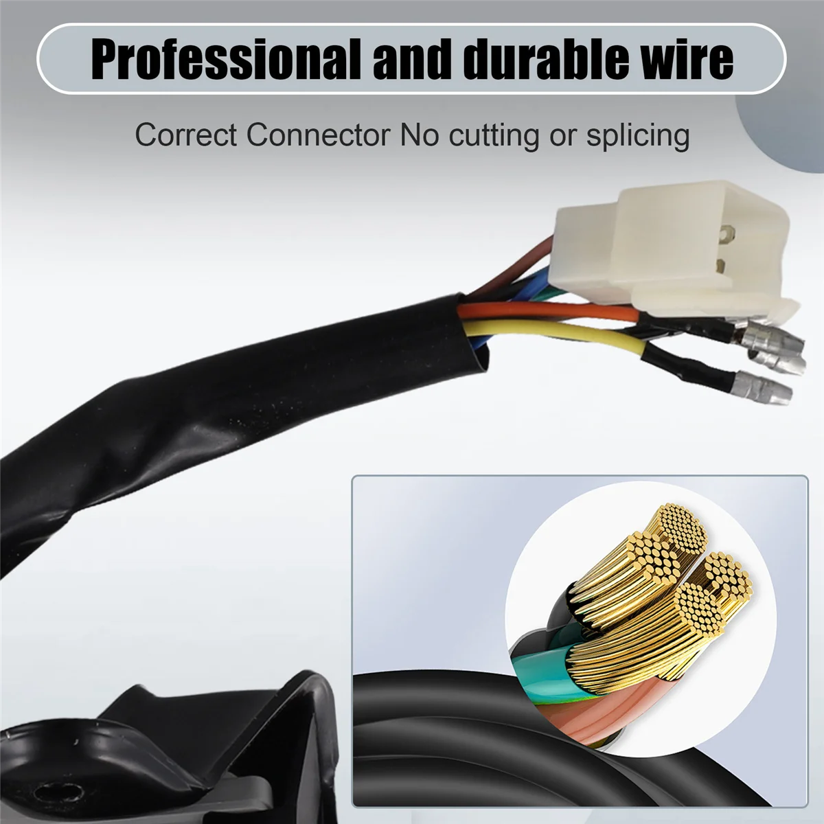 Instrumento de medidor digital para motocicleta, velocímetro com display digital para yamaha ybr 125-l49a