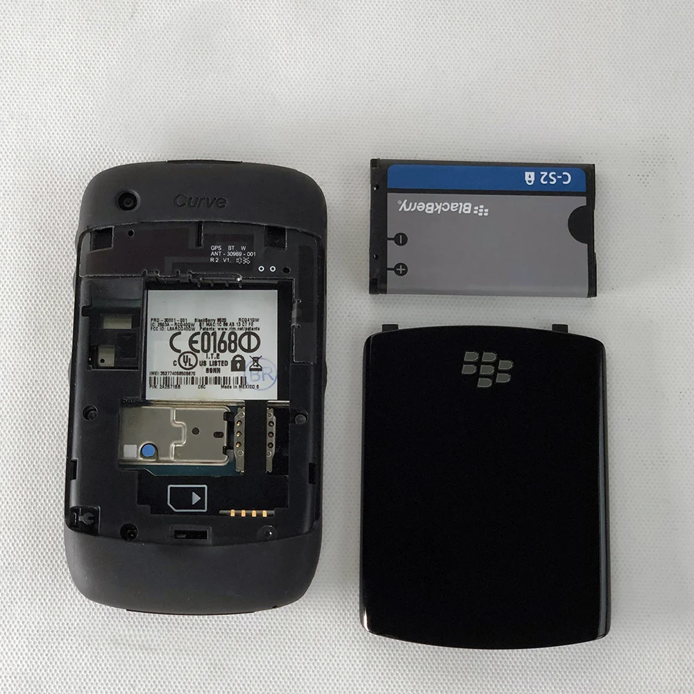BlackBerry Curve 8520 GSM 2G Mobile Cell Phone Bluetooth WIFI Original Unlocked Cellphone BlackBerry OS, Made on 2009.
