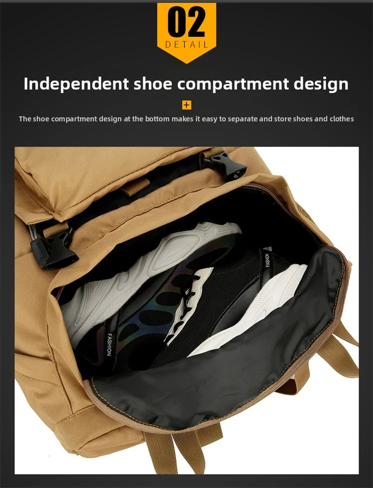 

Новая уличная походная сумка Альпинистская объединительная мужская и женская легкая большая емкость 40 л Водонепроницаемая дорожная туристическая сумка...