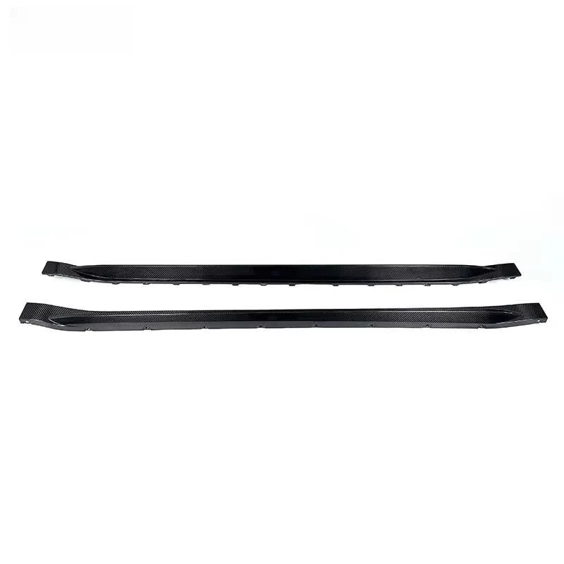 For M3 M4 G80 G82 Double Door Coupe 2020-2025 OEM Style Side Skirt True Carbon Fiber Side Skirt Side wings