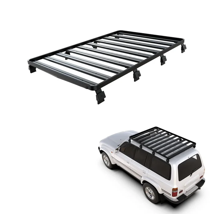 

For Toyota Land Cruiser LC80 Cargo Carrying Roof Rack Kit Aluminum Steel 4x4 Roof Rack Off-Road Roof Platform Luggage Rack
