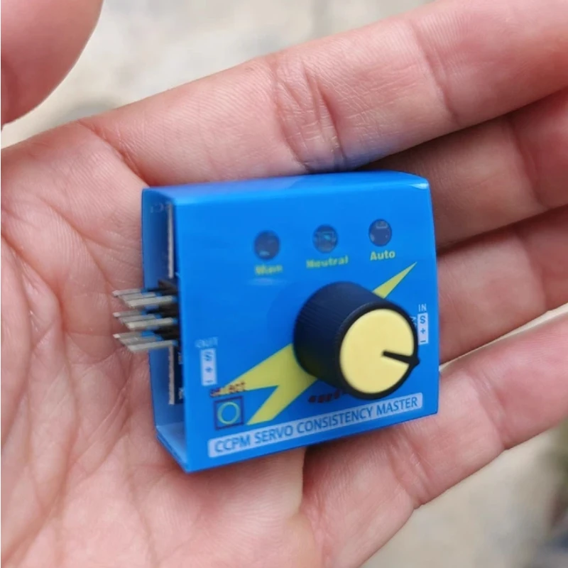 CCPM Servo Consistency Master Servo Tester With Three Gear Indicator For RC Model Motor ESC Testing RC Hobbyists In Stock