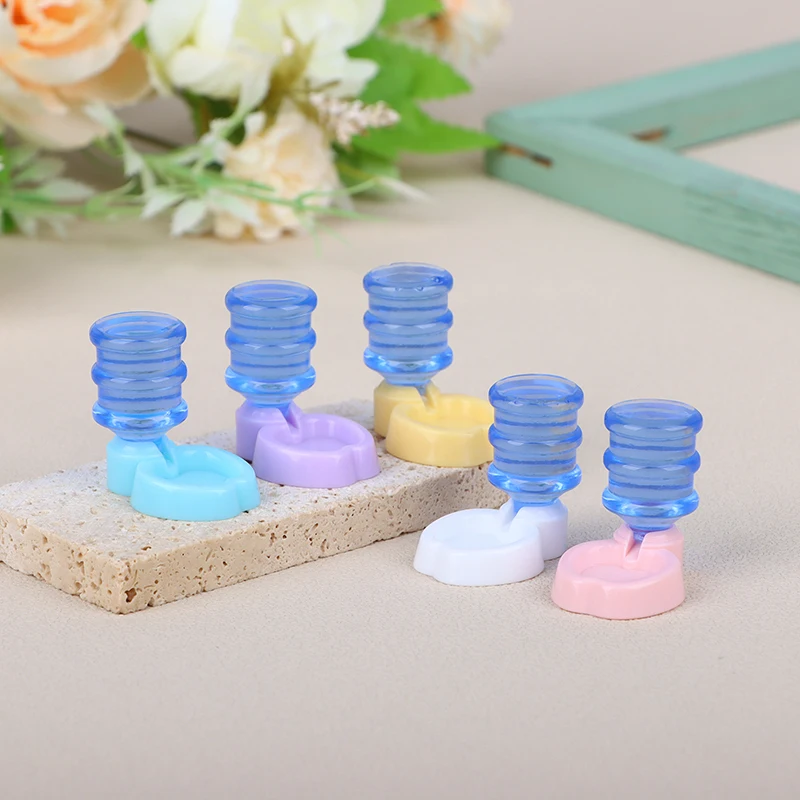 1/12 Dollhouse Mini Pet Water Dispenser Dollhouse Furniture Decor Ornaments Dolls House Accessories Pretend Play Toys