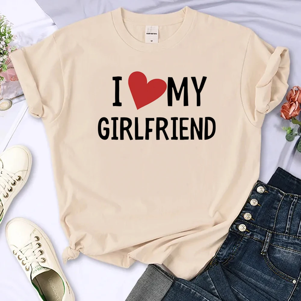 

i Love My Girlfriend tshirt women Japanese manga harajuku t shirt girl manga clothing