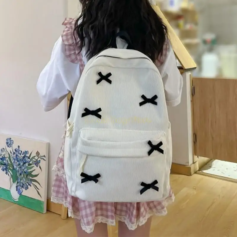 X90d ästhetischer Rucksack Schul -Rucksack -Rucksack -Rucksack -Rucksack Preppy Rucksack