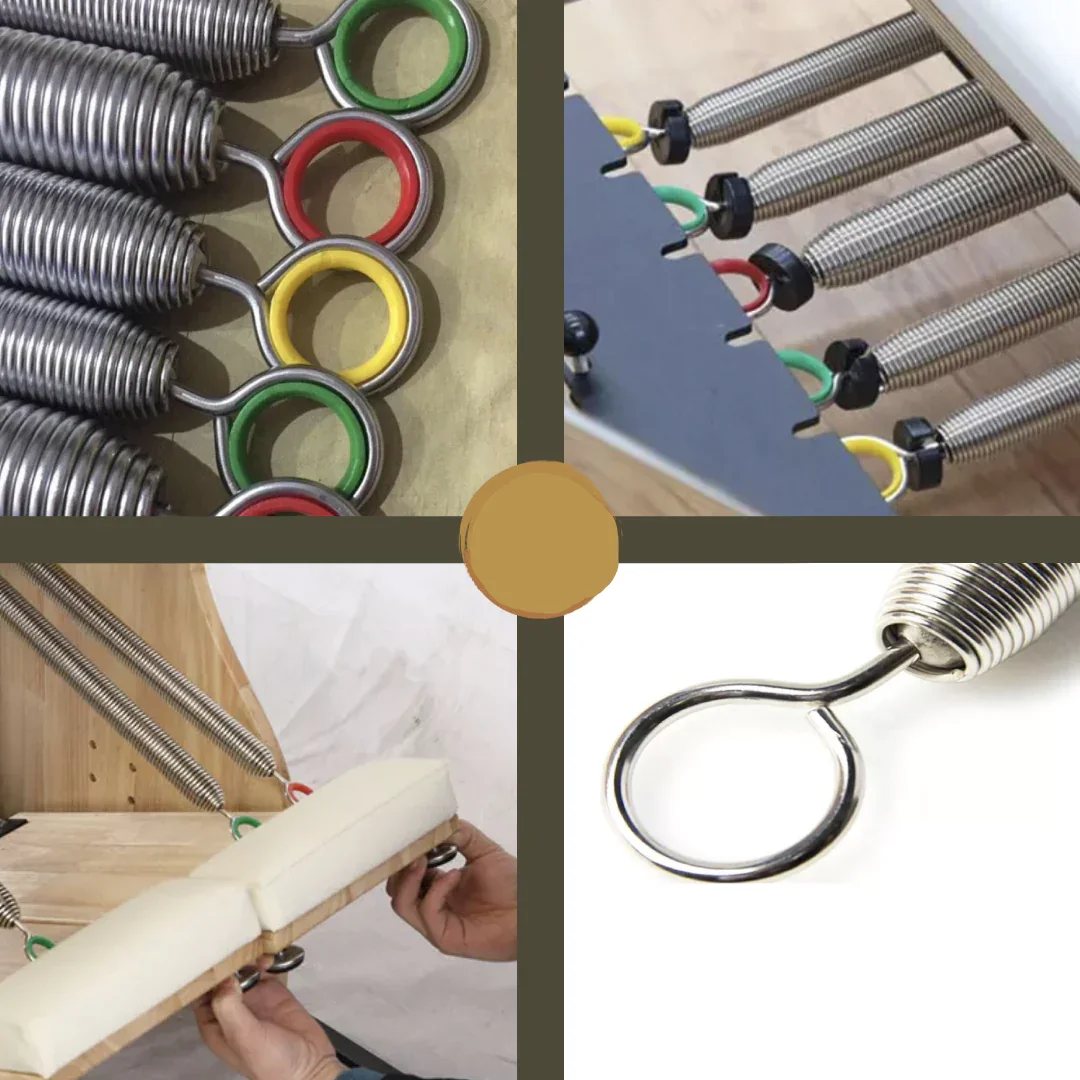 Imagem -05 - High Strength Yoga Rebuild Equipment Pilates Acessórios Tensão Primavera Pilate Núcleo Bed Music Wire Springs Pcs