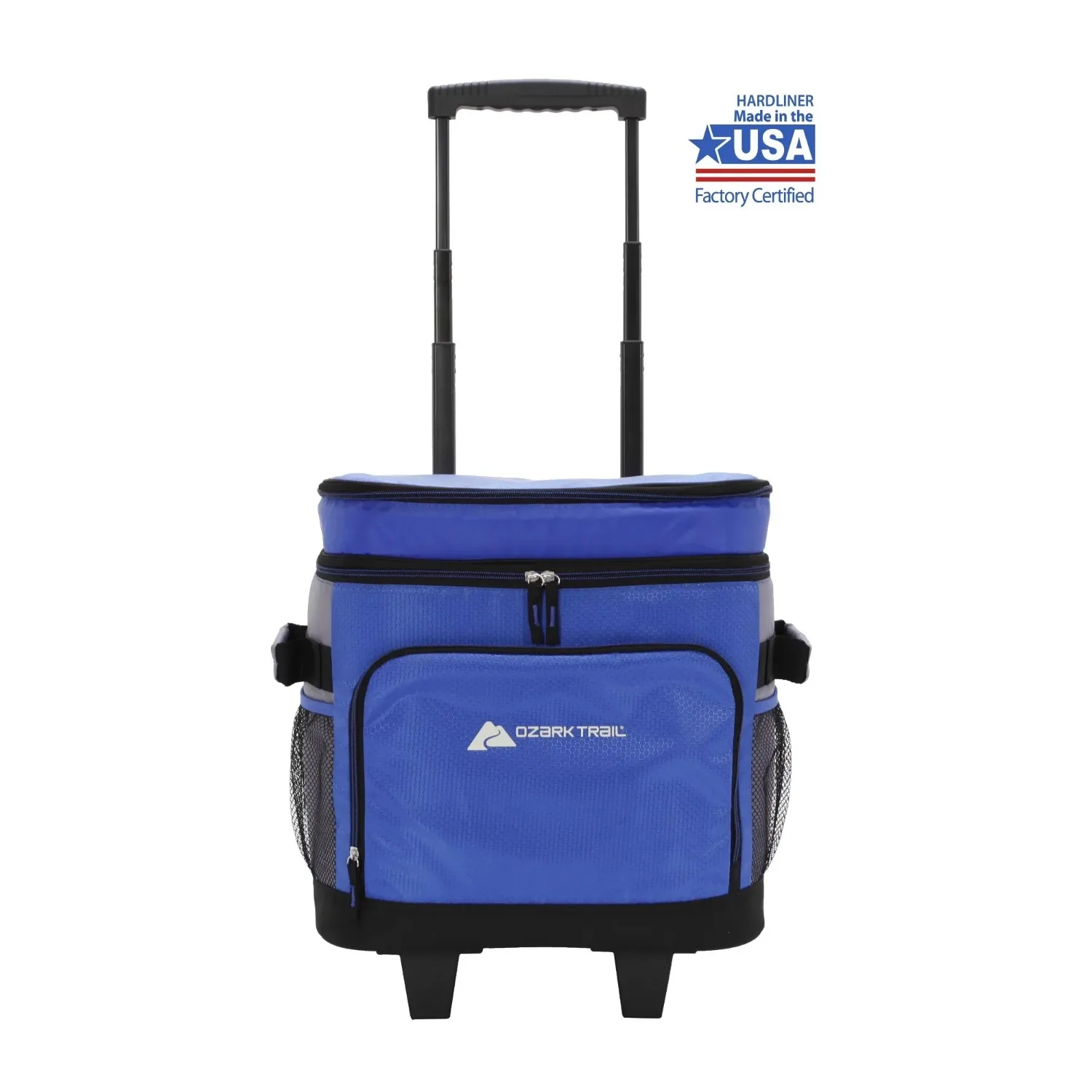 Imagem -06 - Rolling 42-can Soft-sided Cooler Azul