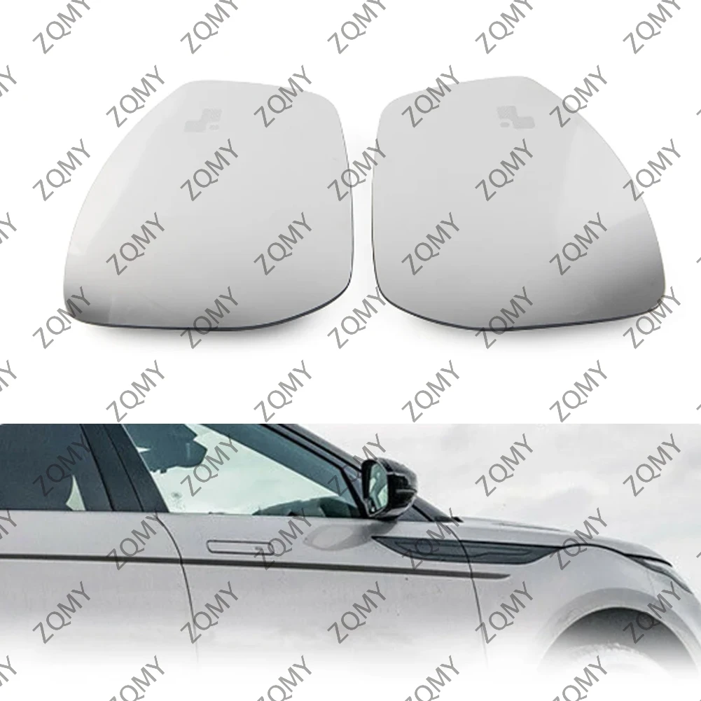 

2pcs Car Rear View Mirror Glass With Blind Spot For Land Rover Range Rover Evoque 2014 2015 2016 2017 2018