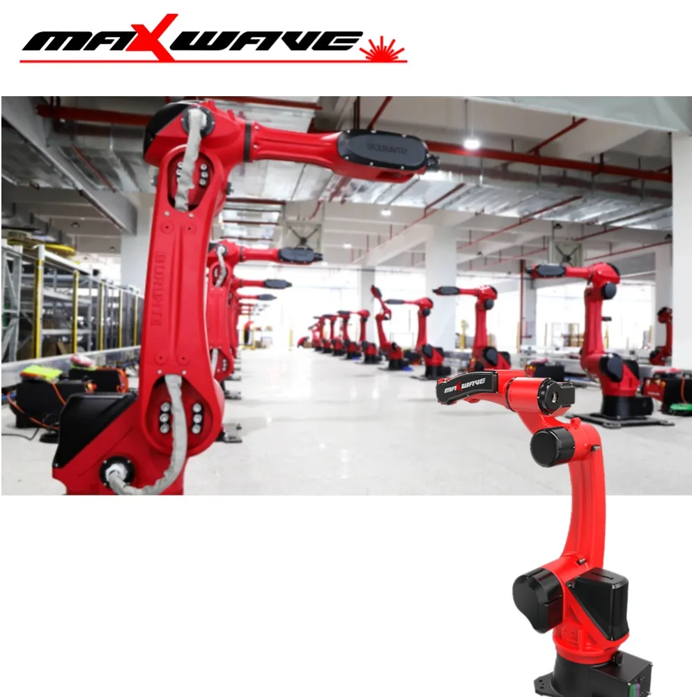 1506 ذراع آلي ذو 6 محاور للأتمتة، تحميل 6 كجم، دقة عالية، للتطبيقات في اللحام، البليت، CNC، التعليم