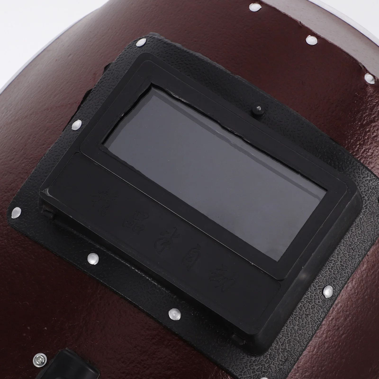 

Handheld Welding Mask Shield for Men Portable Wood Replacement Classic Semi Automatic Function Suitable Welding Cutting Grinding