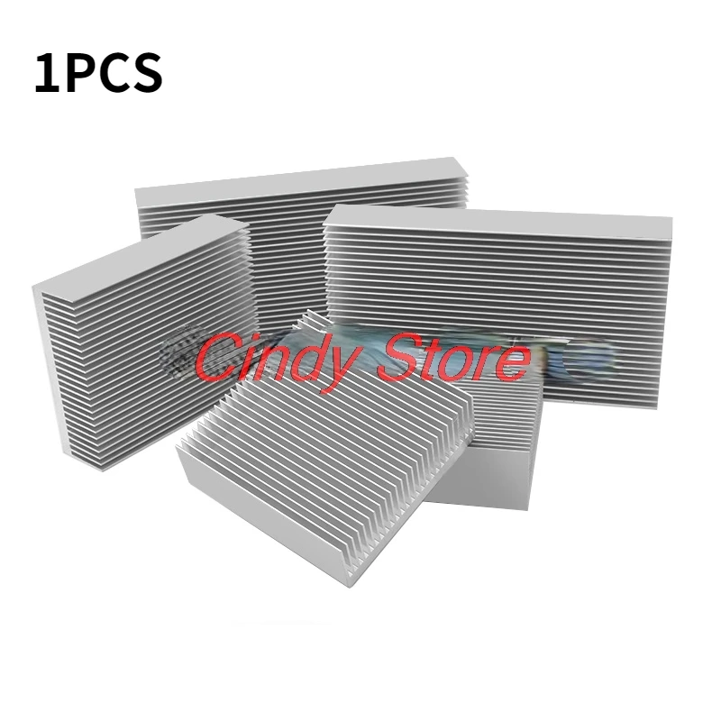 1PCS Aluminum Heat Sink 160/80*80*26.8/27MM Cooling aluminum plate High-power densely toothed electronic radiator