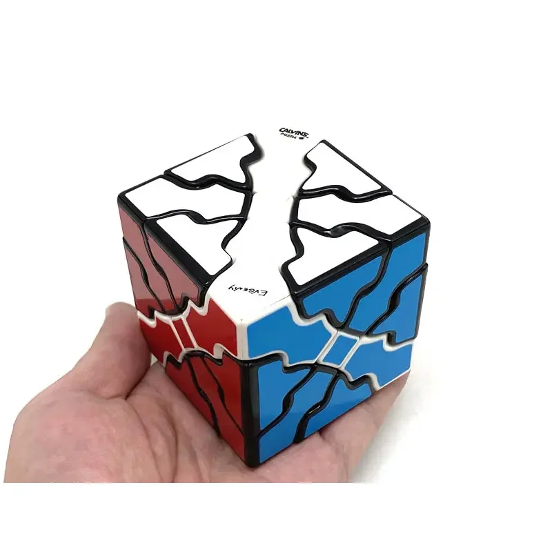 Evgeniy Curvy Dino Magic Cube Calvin's Puzzles Speed Twisty Puzzle Brain Teasers Educational Toys