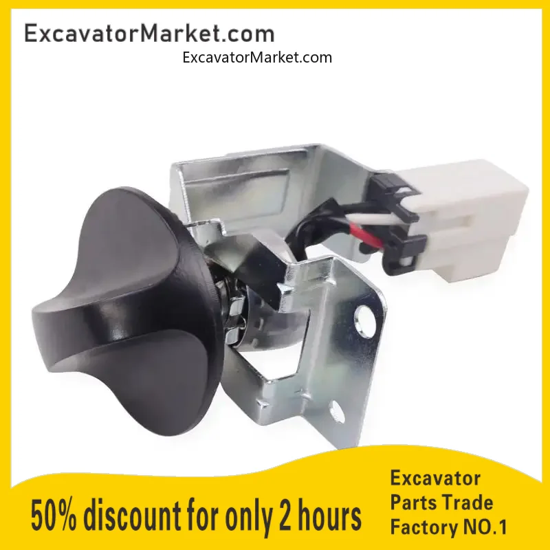 Excavator Parts Electric Parts 22u-06-22380 Throttle Knob Switch For Komatsu Pc200-8 Pc350-8 Pc200-7 Pc200-7 Pc210 Pc220 Pc240-8