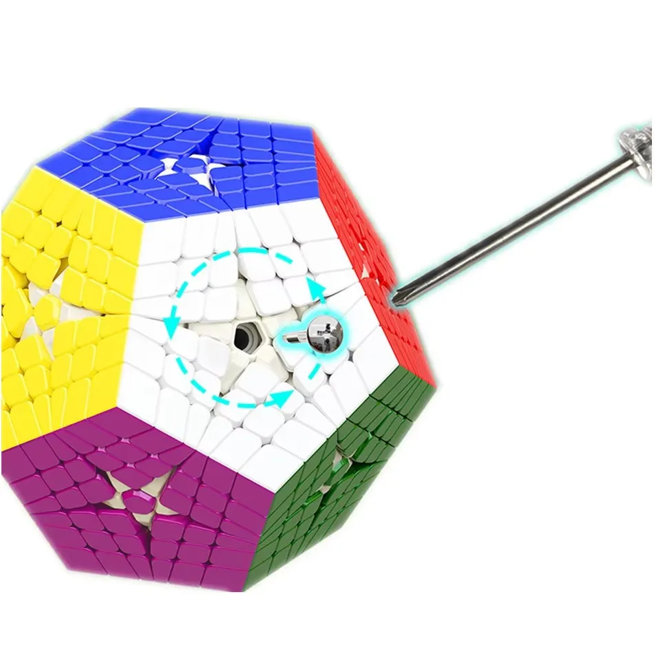 ShengShou Elite Kilominx sin pegatinas 6x6 Sengso dodecaedro rompecabezas Cubo velocidad 12 caras Megaminx mágico Cubo juguete regalo para niños
