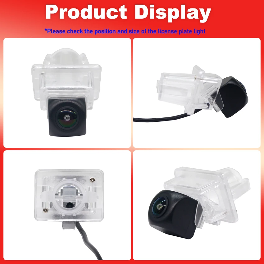 Car Rear View Camera For Mercedes Benz E Class W212 W207 C207  CCD Full HD Night Vision Reverse Camera high quality RCA