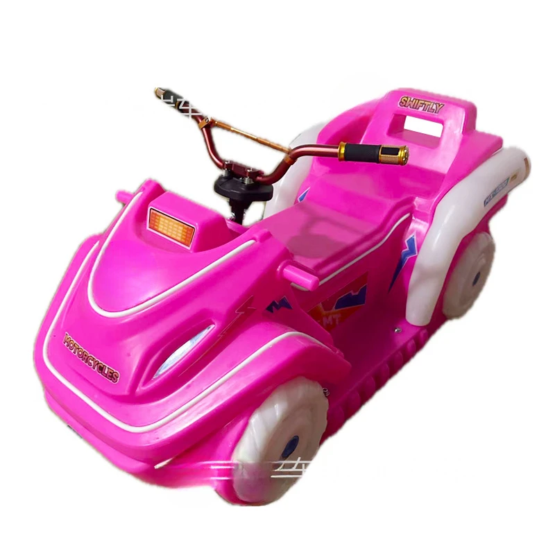 Motorcycle bumper car square children's electric luminous amusement vehicle park night market stall equipment