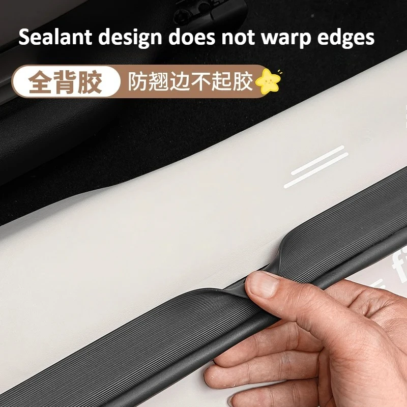 لشريط عتبة NIO Firefly 2025، تعديل داخلي لدواسة الترحيب، ملحقات الحراسة الخلفية المقاومة للخدش #2