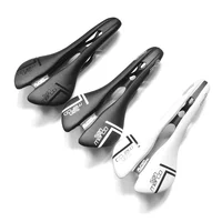 Cómoda sillín de bicicleta de carretera de carbono, sillín de bicicleta de montaña, asiento de carreras para hombre y mujer, rieles de carbono, accesorios para bicicleta