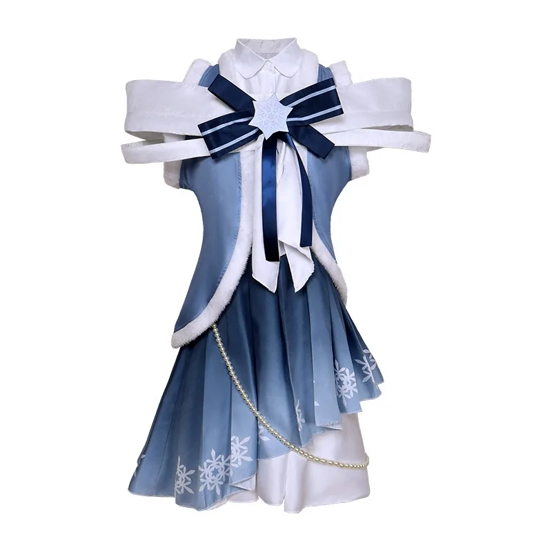 Miku Cosplay NEW Snow 2025 MIKU Anime Cosplay Costume dress full set halloween costumes for women miku anime cosplay clothing