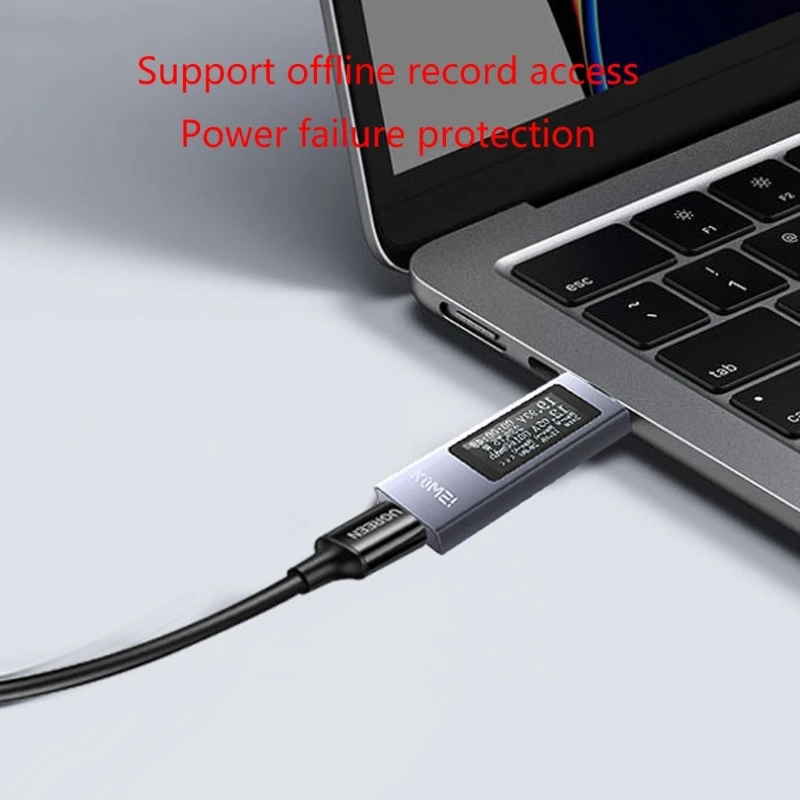 Imagem -04 - Kowsi Usb Tester Usb Detector Carregamento Celular Usb c Voltímetro Amperímetro