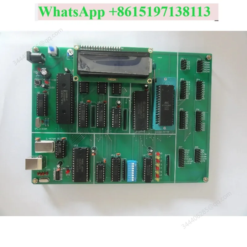 8088 Microcomputer Principle Brassboard Simplified External Serial Port Download Program 8086 Pocket Development Board