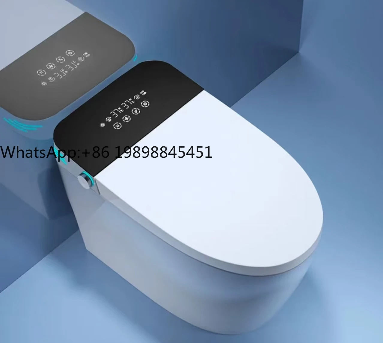 

Smart Bathroom Automatic Toilet with Advanced Remote Control Household Water Pressure Limitations Integrated Smart Toilet